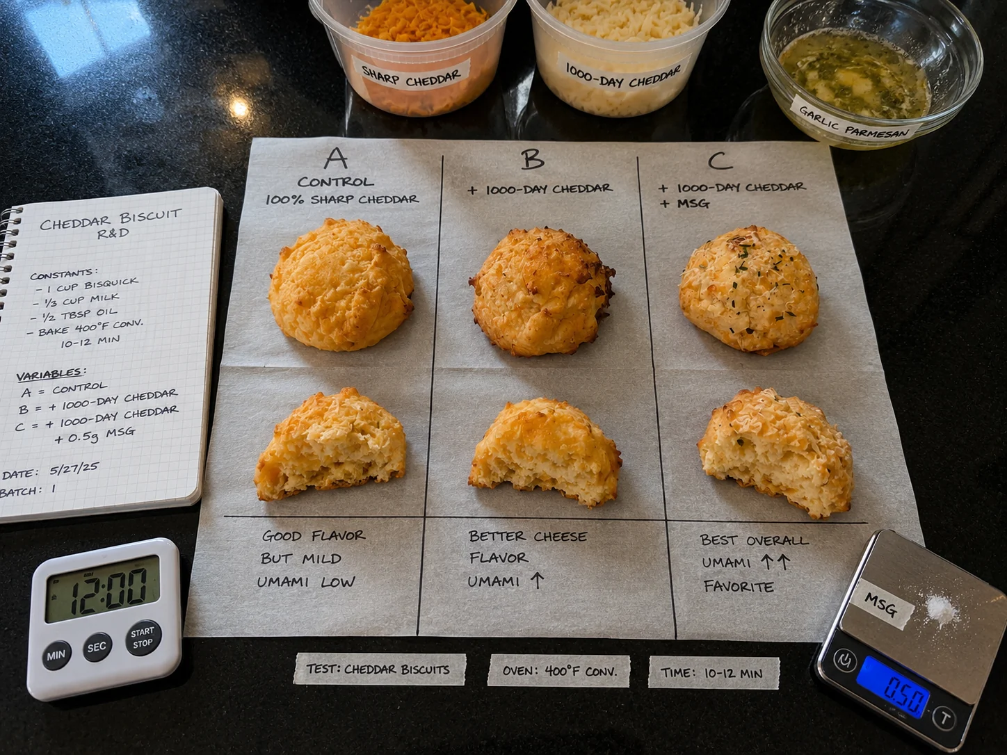 Better Than Cheddar Bay Biscuits: An R&D-Tested Cheesy Upgrade