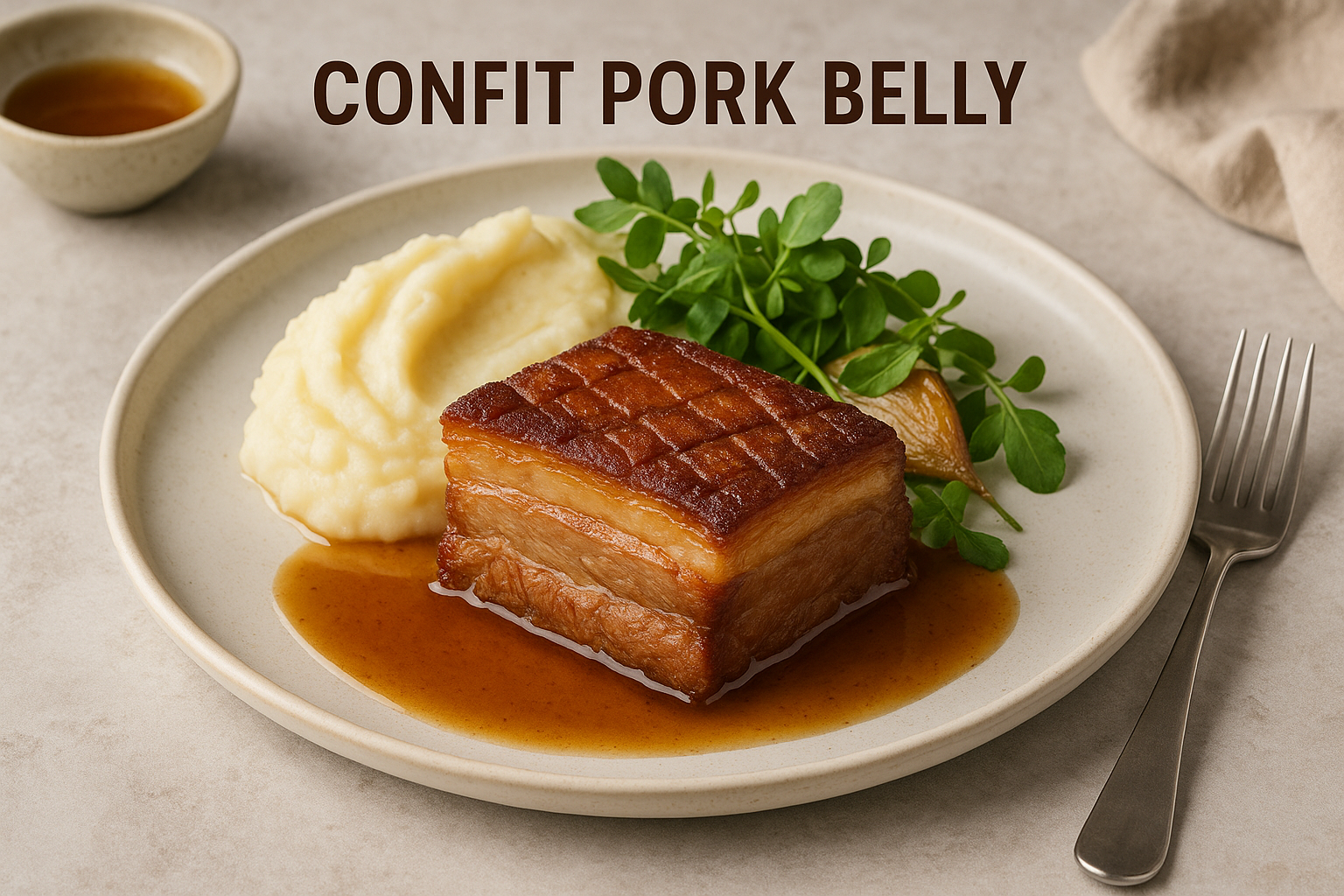 Confit Pork Belly