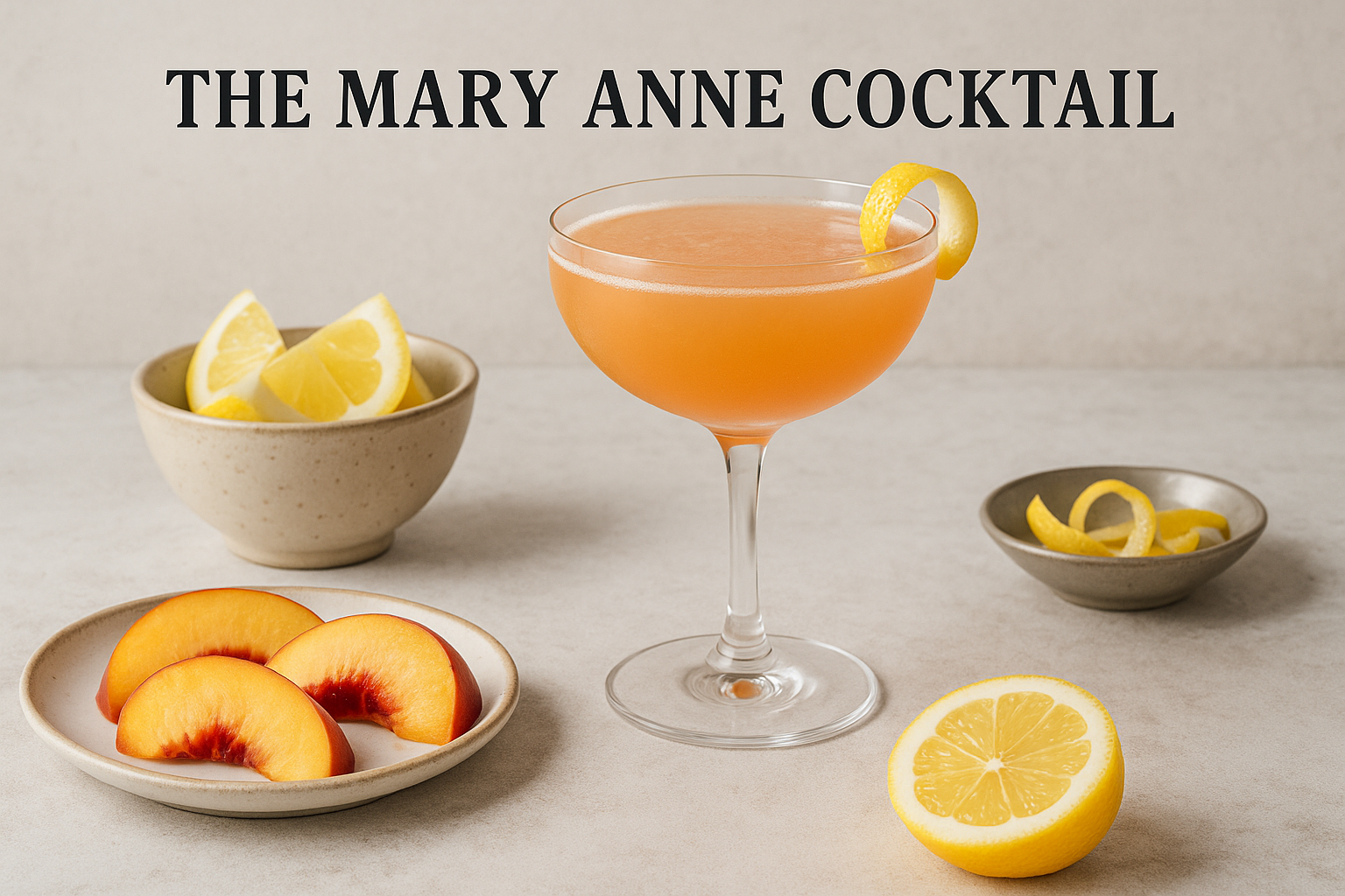 The Mary Anne Cocktail